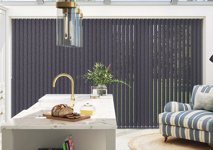 Kindling, Royal Blue - Vertical Blind - Image 3